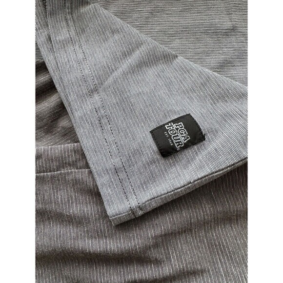 PGA TOUR Mens Lightweight Colorblocked Golf Hoodie Asphalt Gray Size Small - Picture 5 of 5